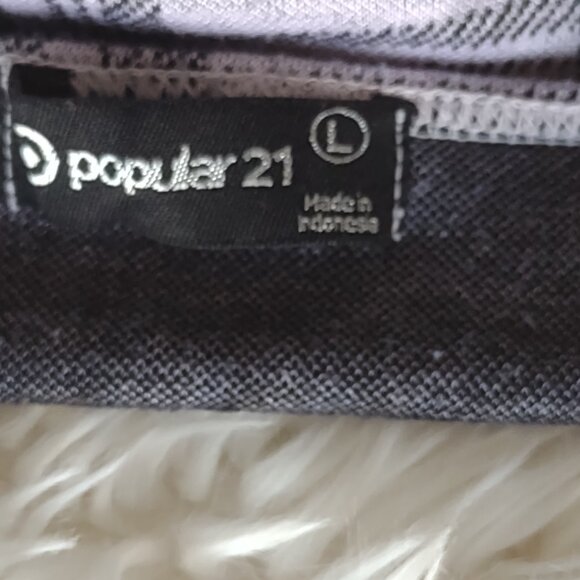 ladies Popular 21 pink plaid dress LW - Picture 3 of 3